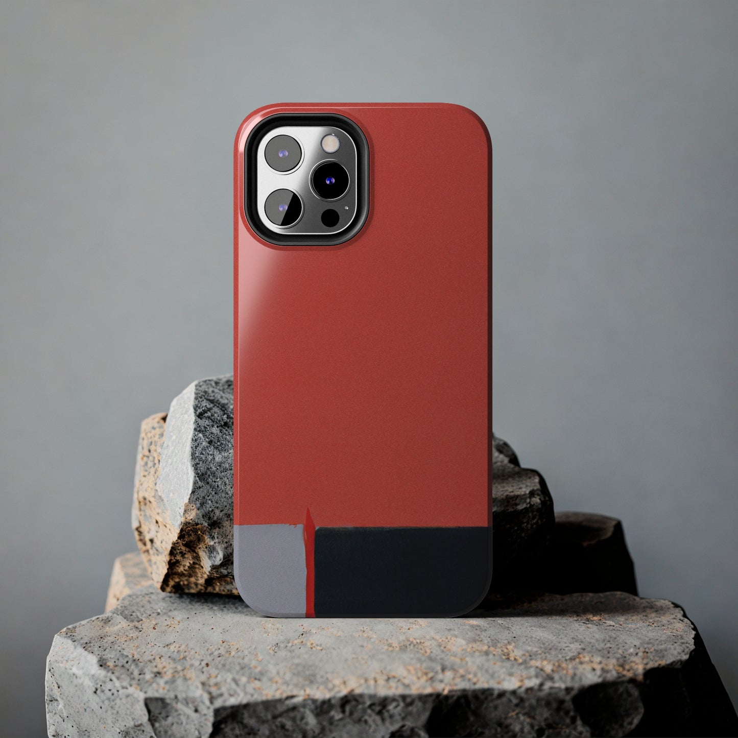 Strong Apple iPhone Case Ft. Minimal Orange