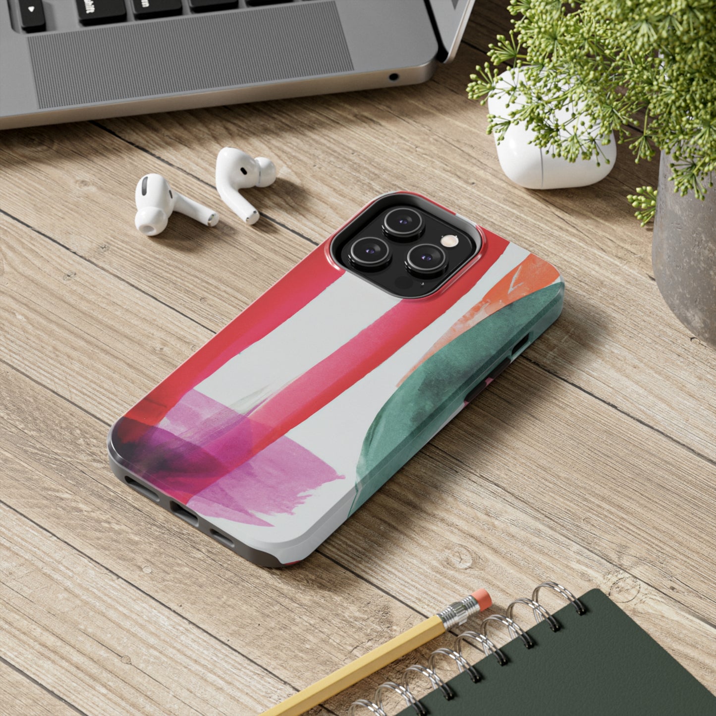 Tough Apple iPhone Cases Ft. Abstract Swipes