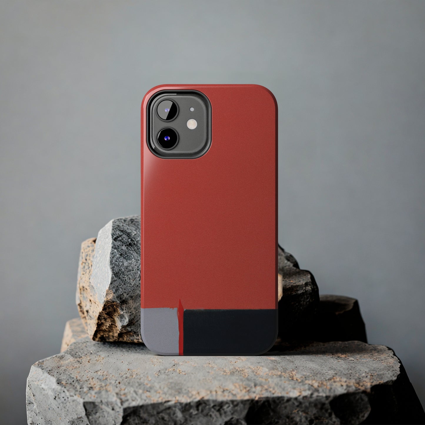 Strong Apple iPhone Case Ft. Minimal Orange