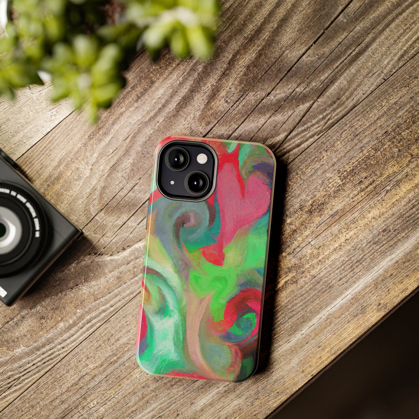 Tough Case-Mate iPhone Case Ft. Swirl Heart