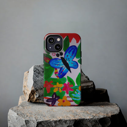 Tough Case-Mate iPhone Case Ft. Watercolor Butterfly