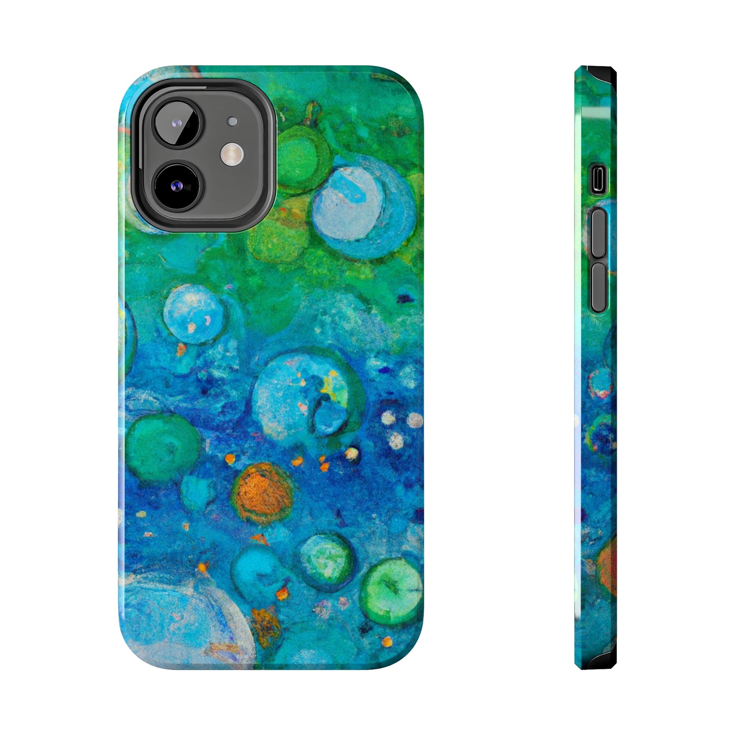 Tough Apple iPhone Cases Ft. Abstract Bubbles