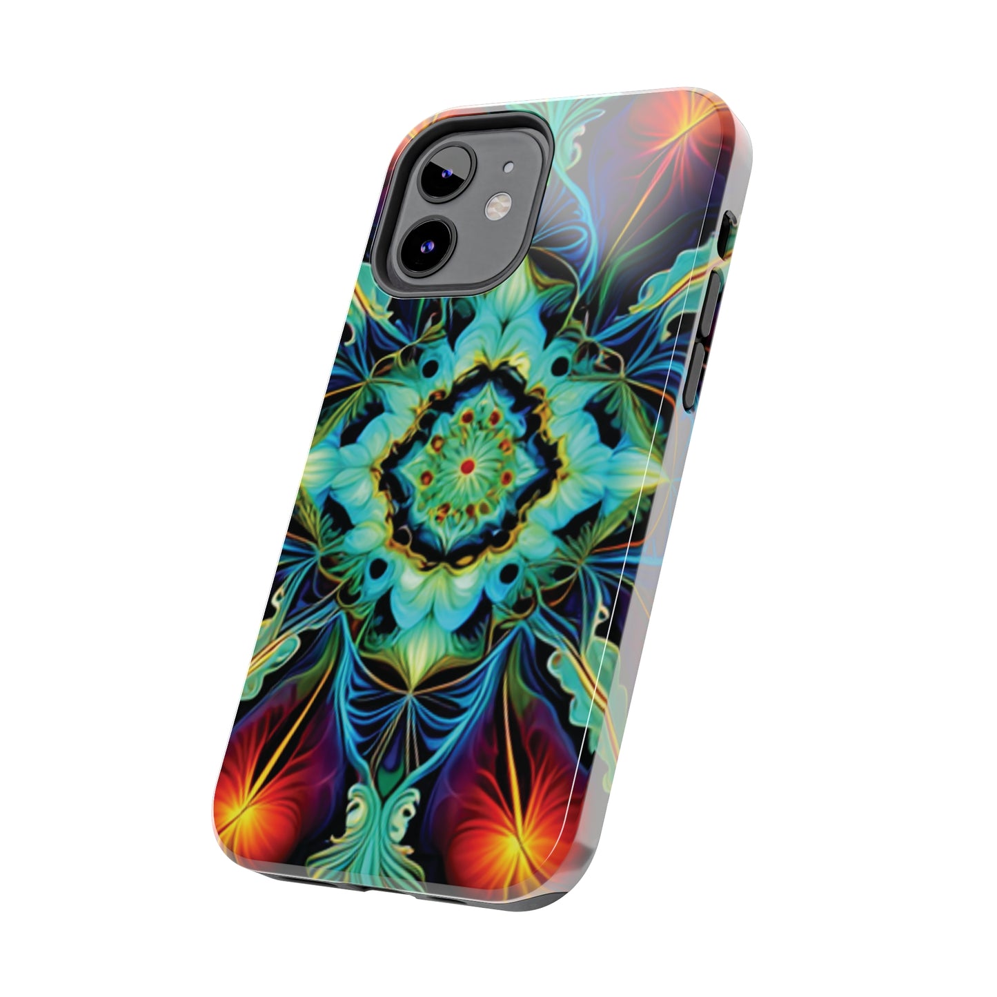 Strong Apple iPhone Case Ft. Leaf Fractal