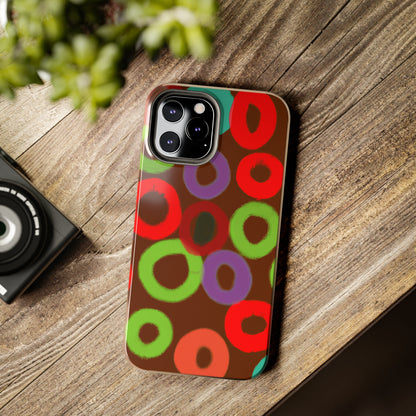 Tough Case-Mate iPhone Case Ft. Fruity Circles