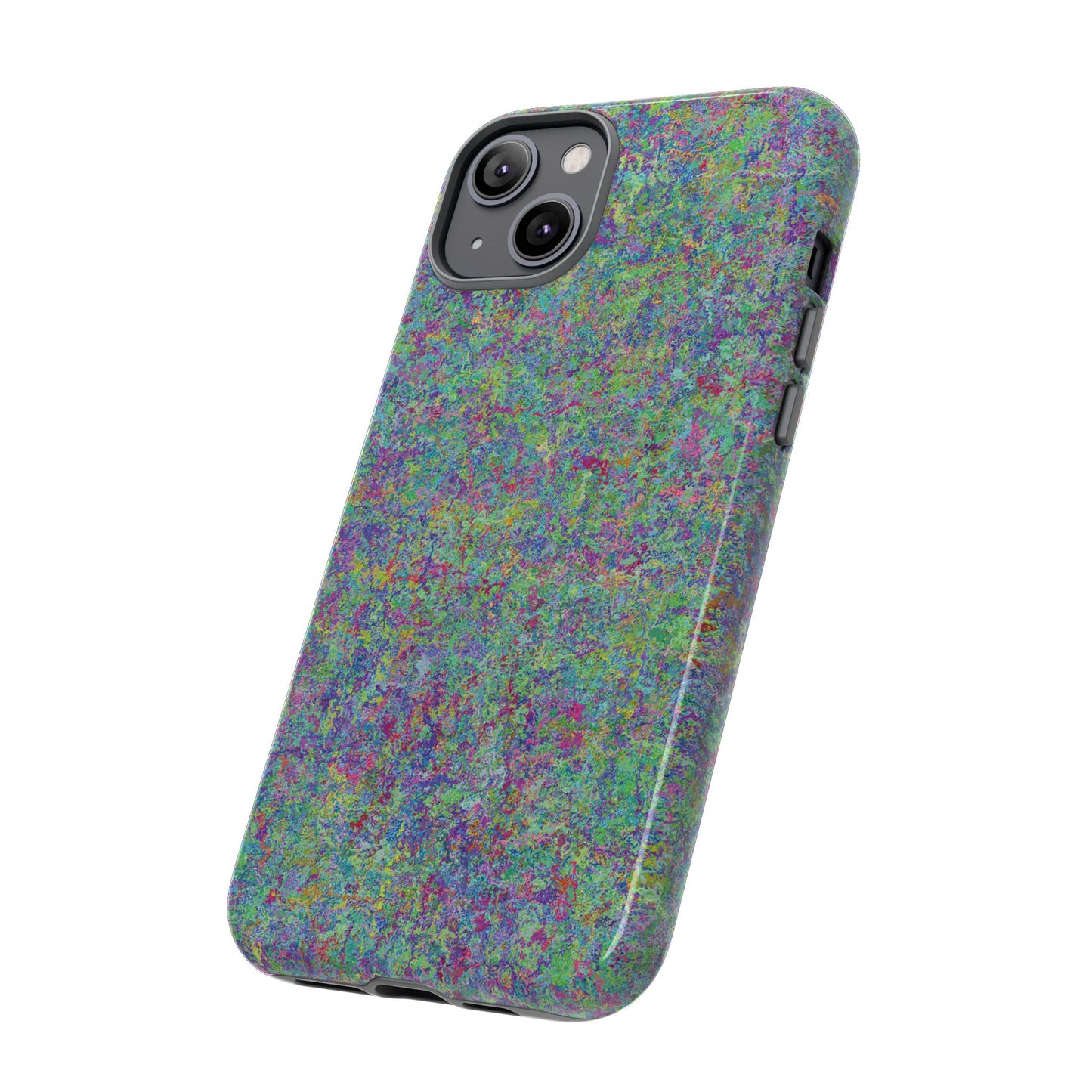 Tough Phone Case Ft. Rainbow Acrylic Noise