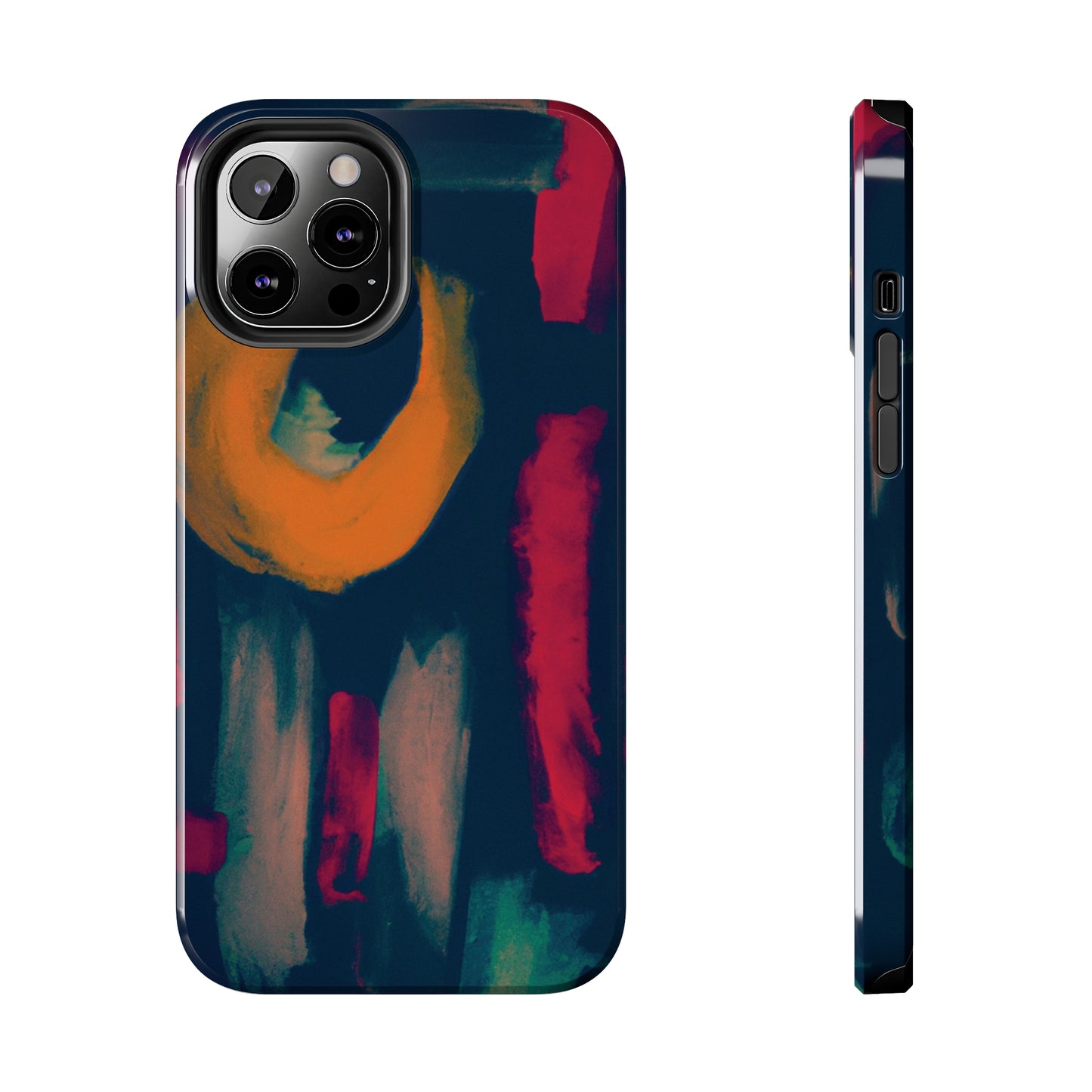 Strong Apple iPhone Case Ft. Abstract Moon