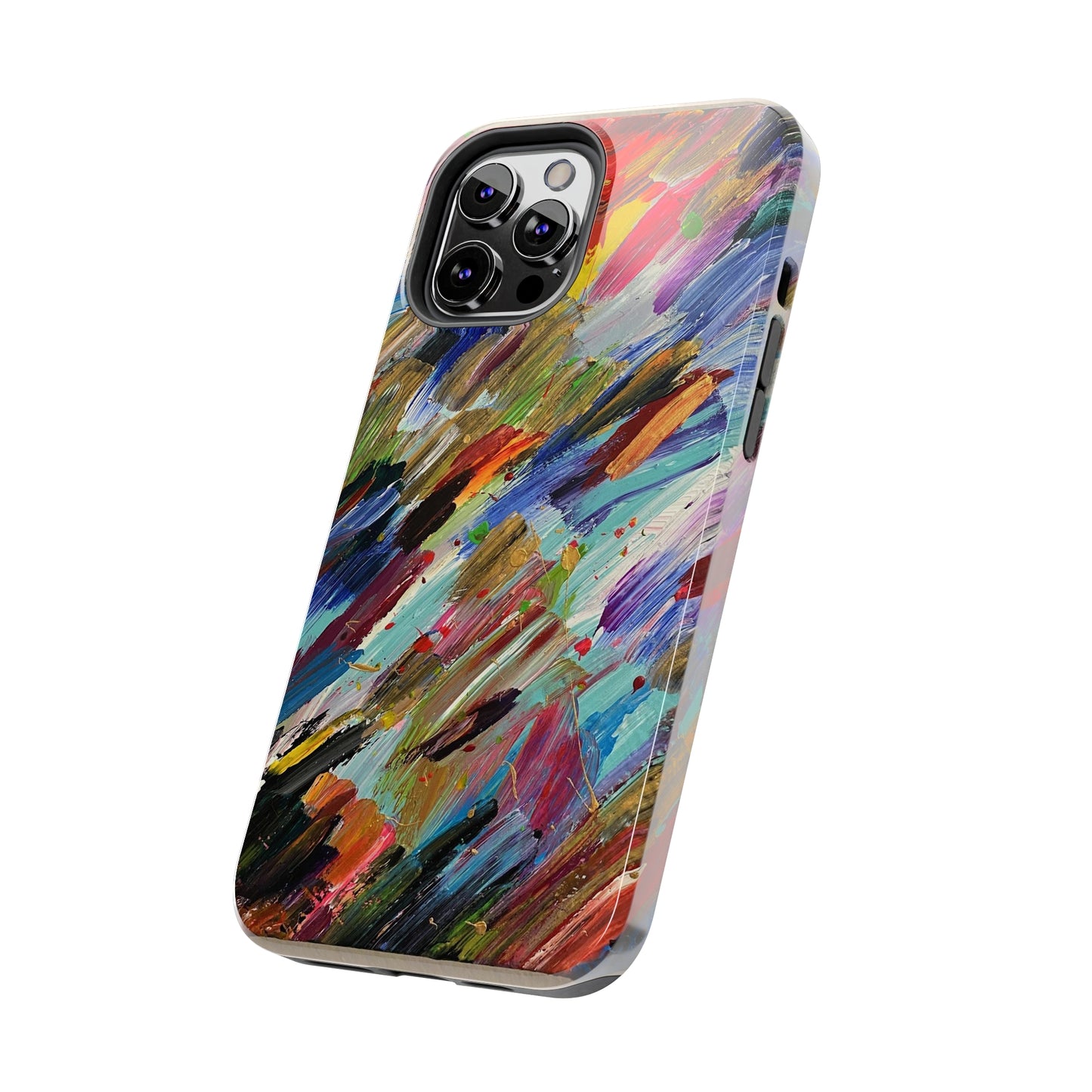 Tough Case-Mate iPhone Case Ft. Abstract Acrylic Feathers