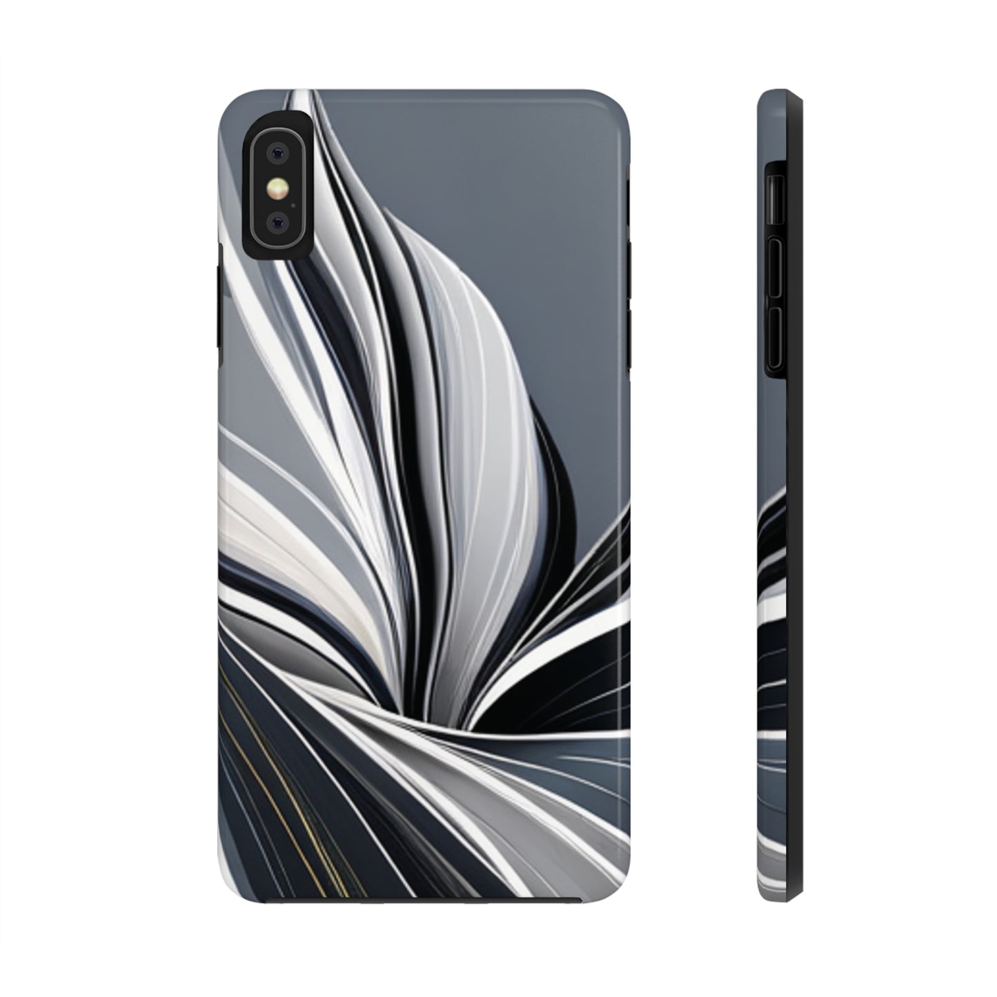 Strong Apple iPhone Cases Ft. Black and White Abstract Sail