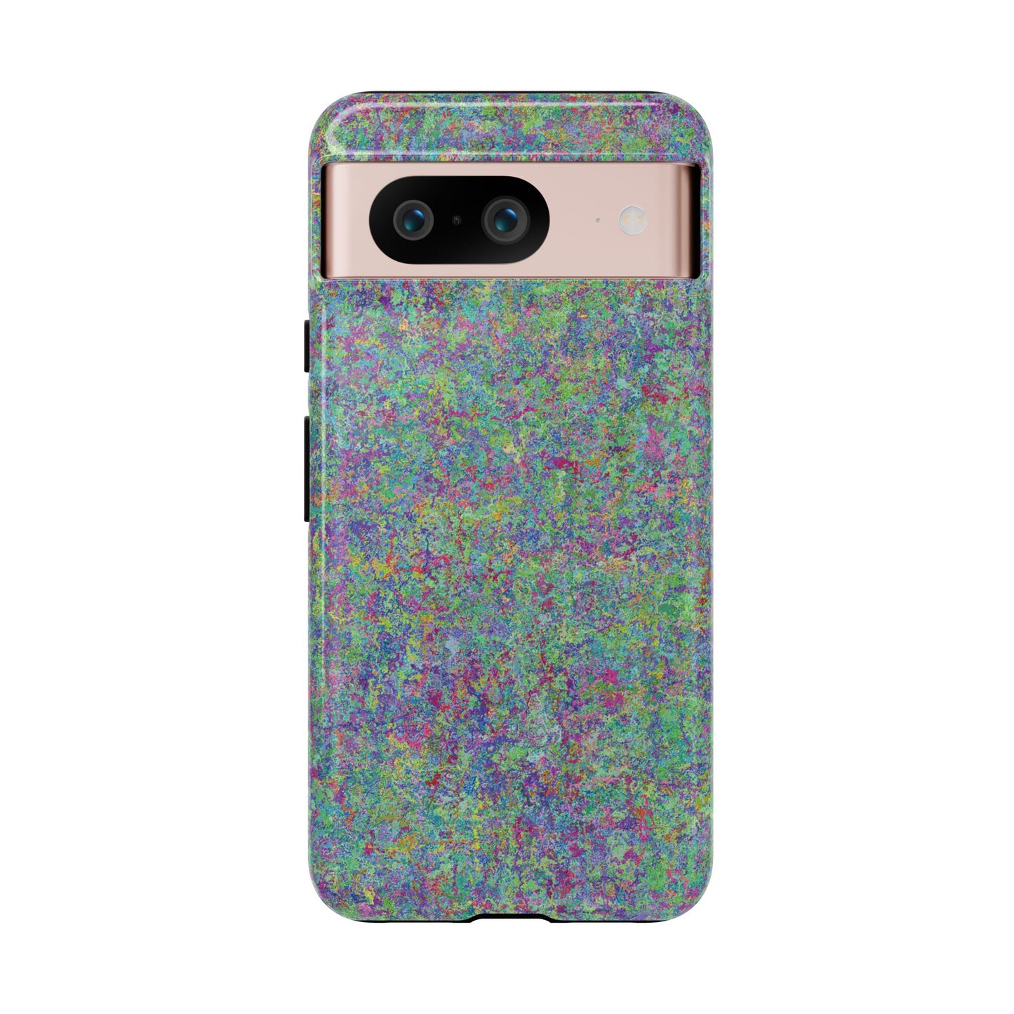 Tough Phone Case Ft. Rainbow Acrylic Noise