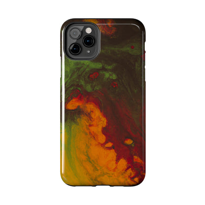 Tough Apple iPhone Case Ft. Abstract Gas Giant