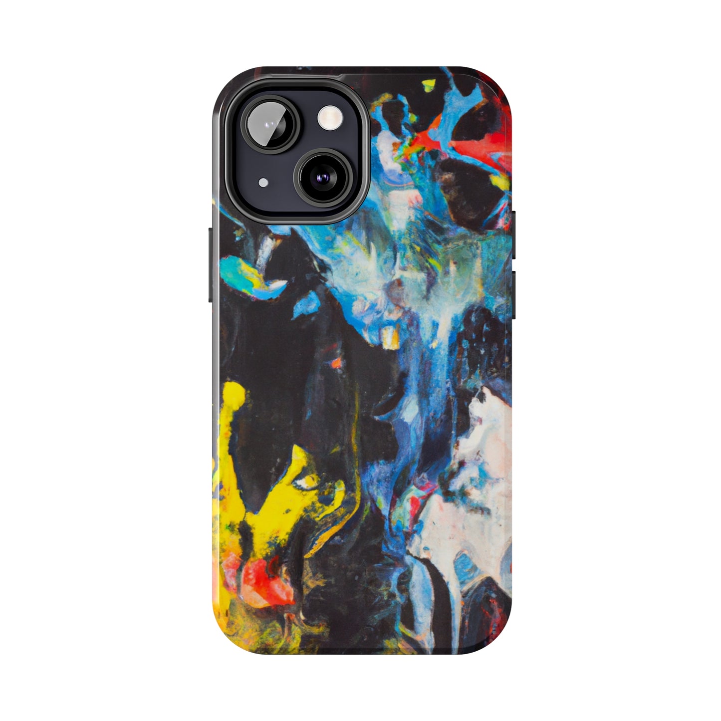 Tough Case-Mate iPhone Case Ft. Blue Splat