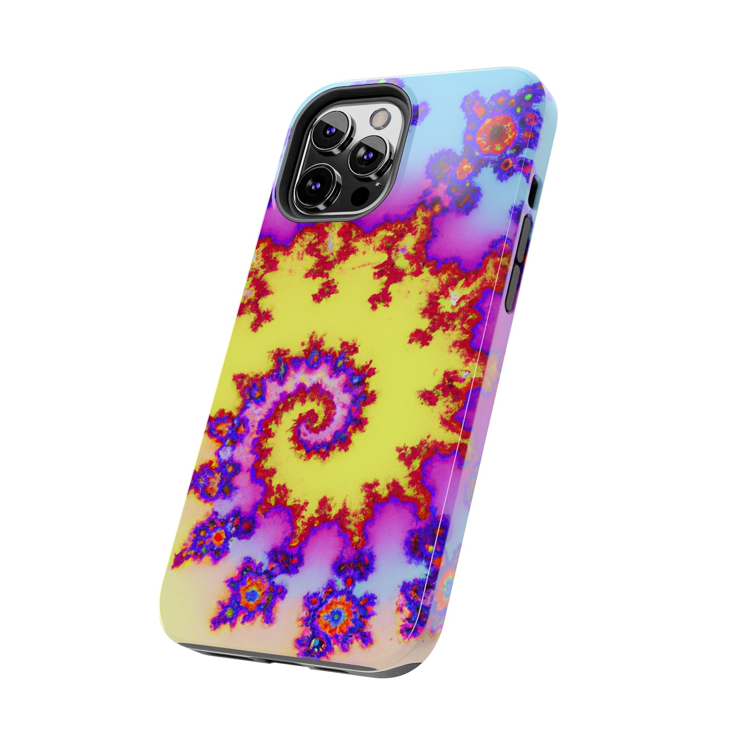 Tough Case-Mate iPhone Case Ft. Tie Dye Fractal