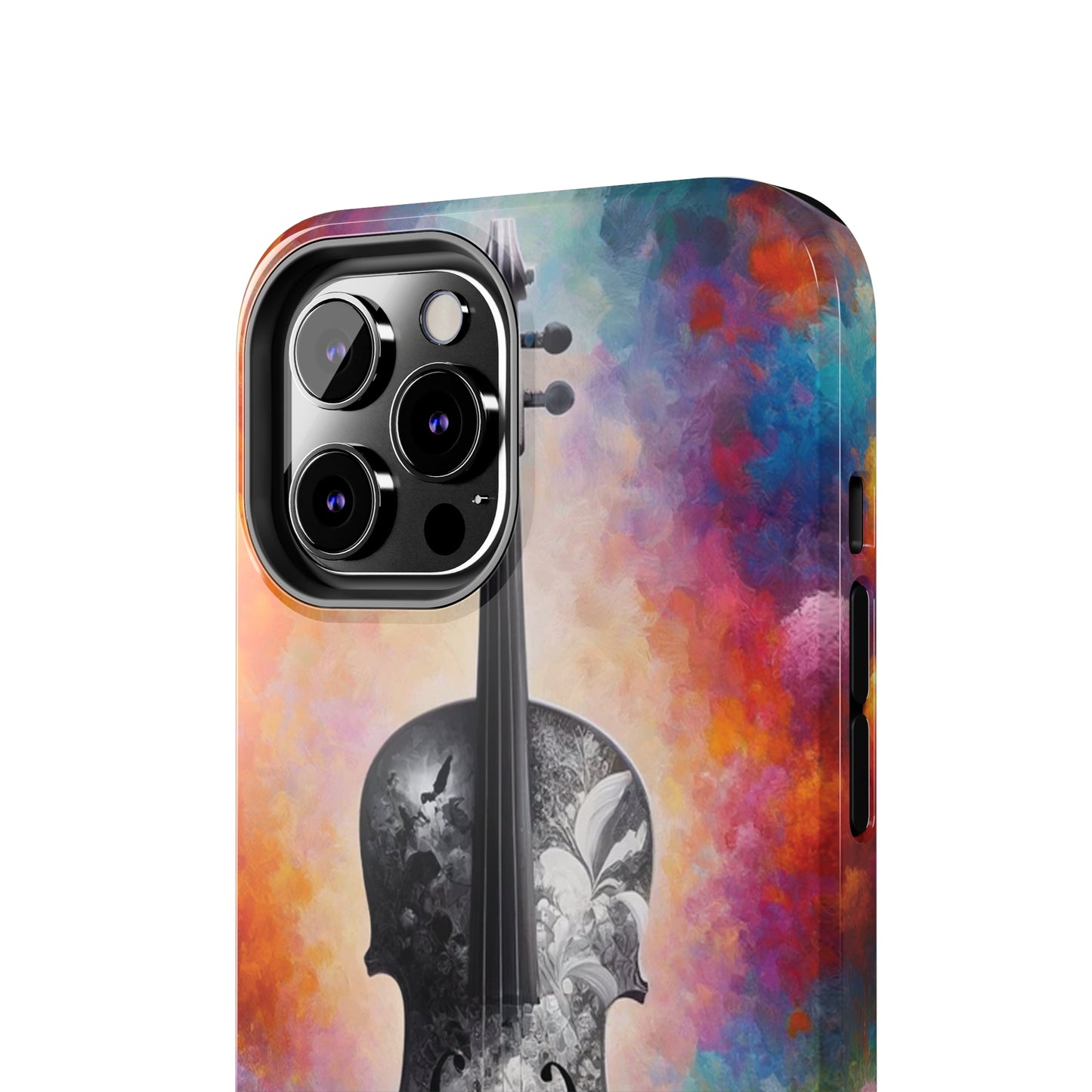 ToughDrop Apple iPhone Case Ft. Greyscale Violin