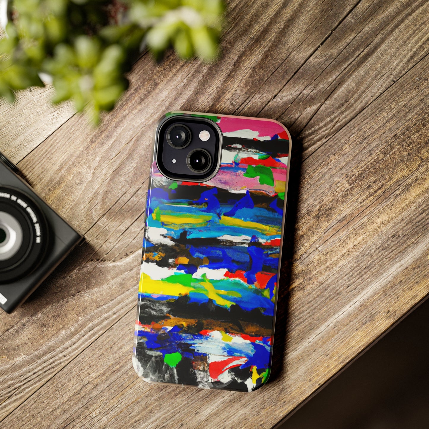 Tough Case-Mate iPhone Case Ft. Abstract Stripes