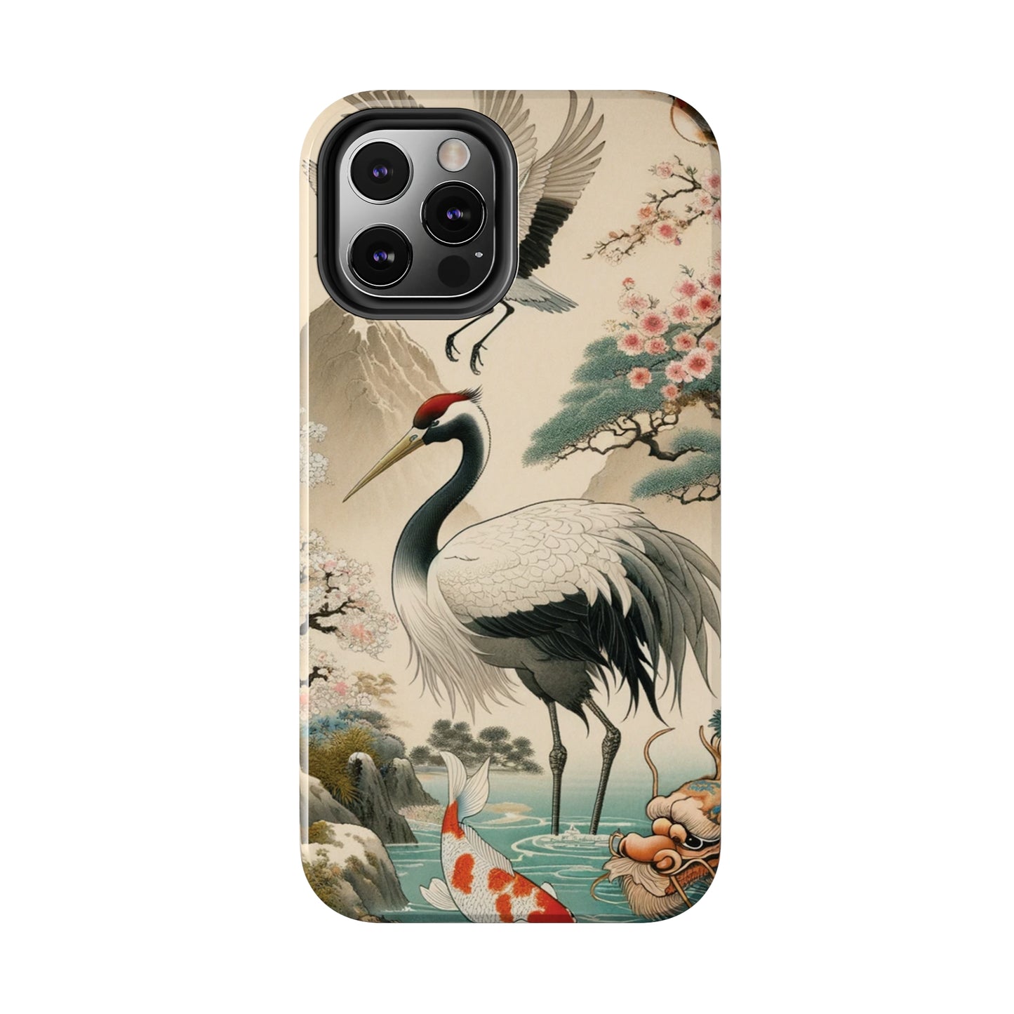 ToughDrop Apple iPhone Case Ft. Spirit Crane