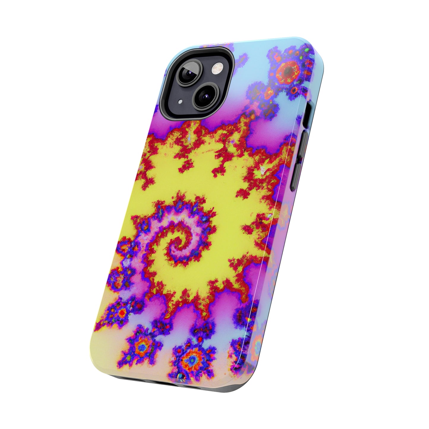 Tough Case-Mate iPhone Case Ft. Tie Dye Fractal