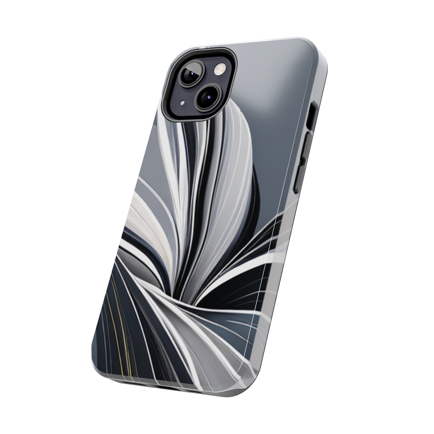 Strong Apple iPhone Cases Ft. Black and White Abstract Sail