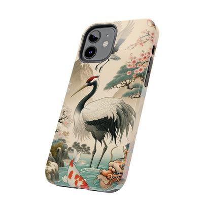 ToughDrop Apple iPhone Case Ft. Spirit Crane