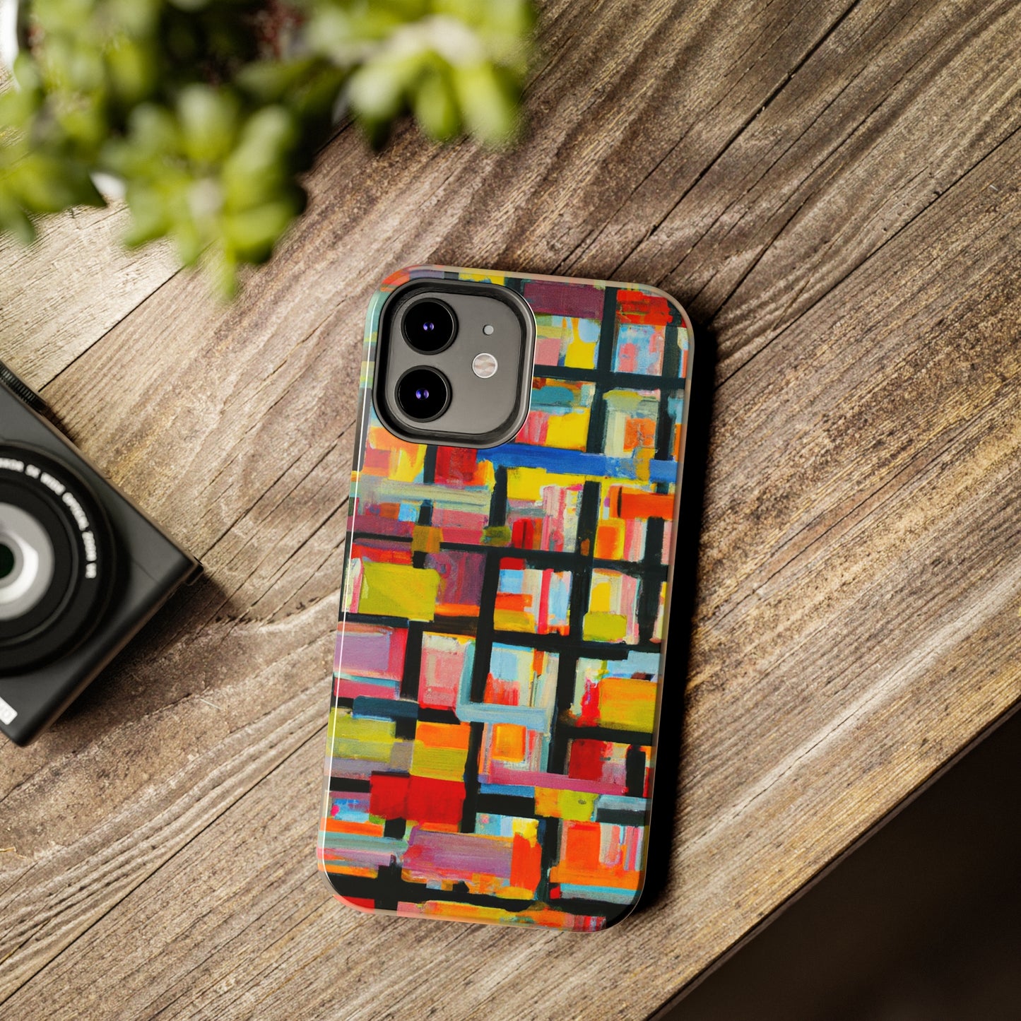 Tough Case-Mate iPhone Case Ft. Abstract Bricks