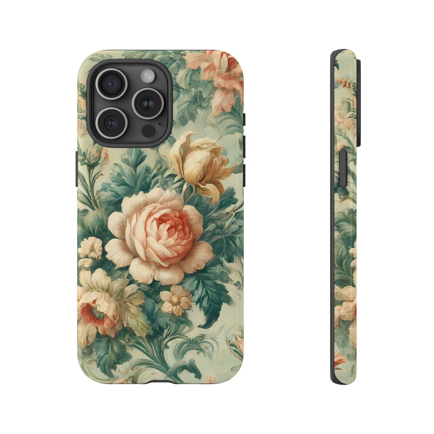 Tough Phone Case Ft. Cottagecore Rose