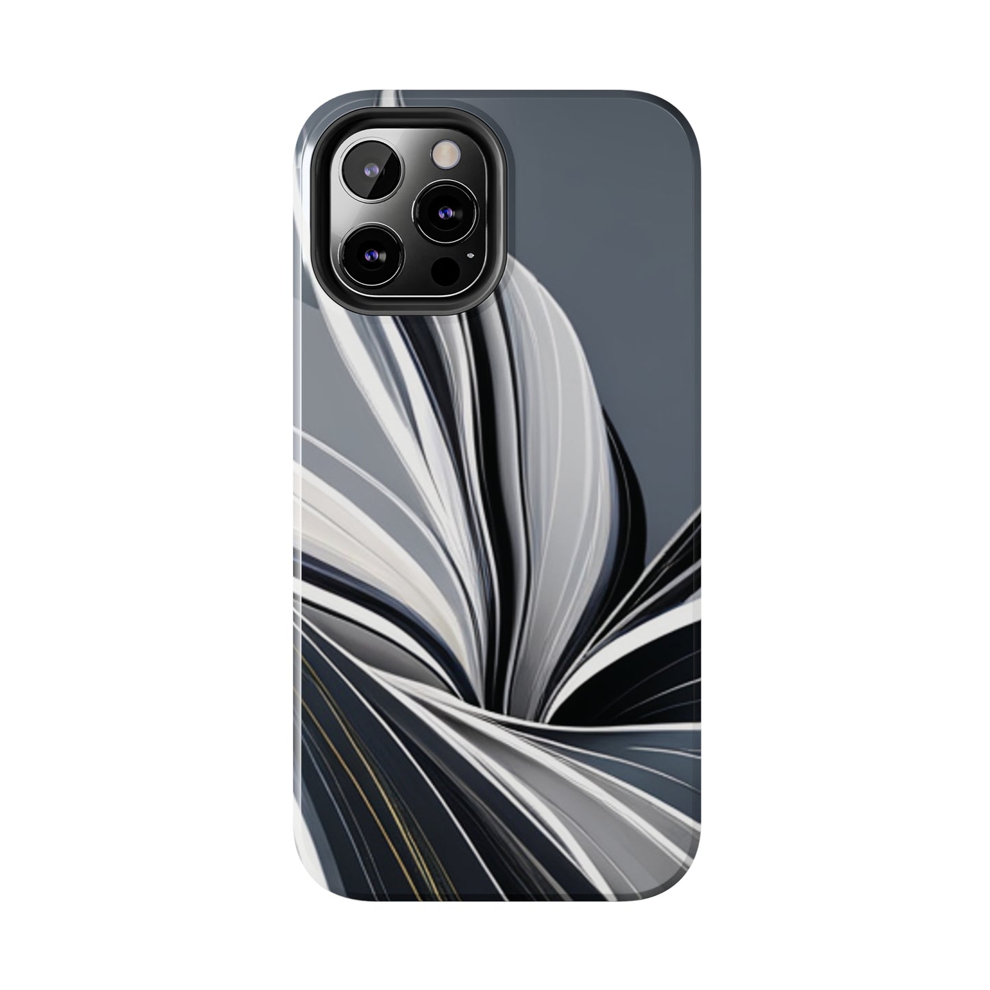 Strong Apple iPhone Cases Ft. Black and White Abstract Sail