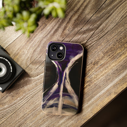 Tough Case-Mate iPhone Case Ft. Purple Hourglass