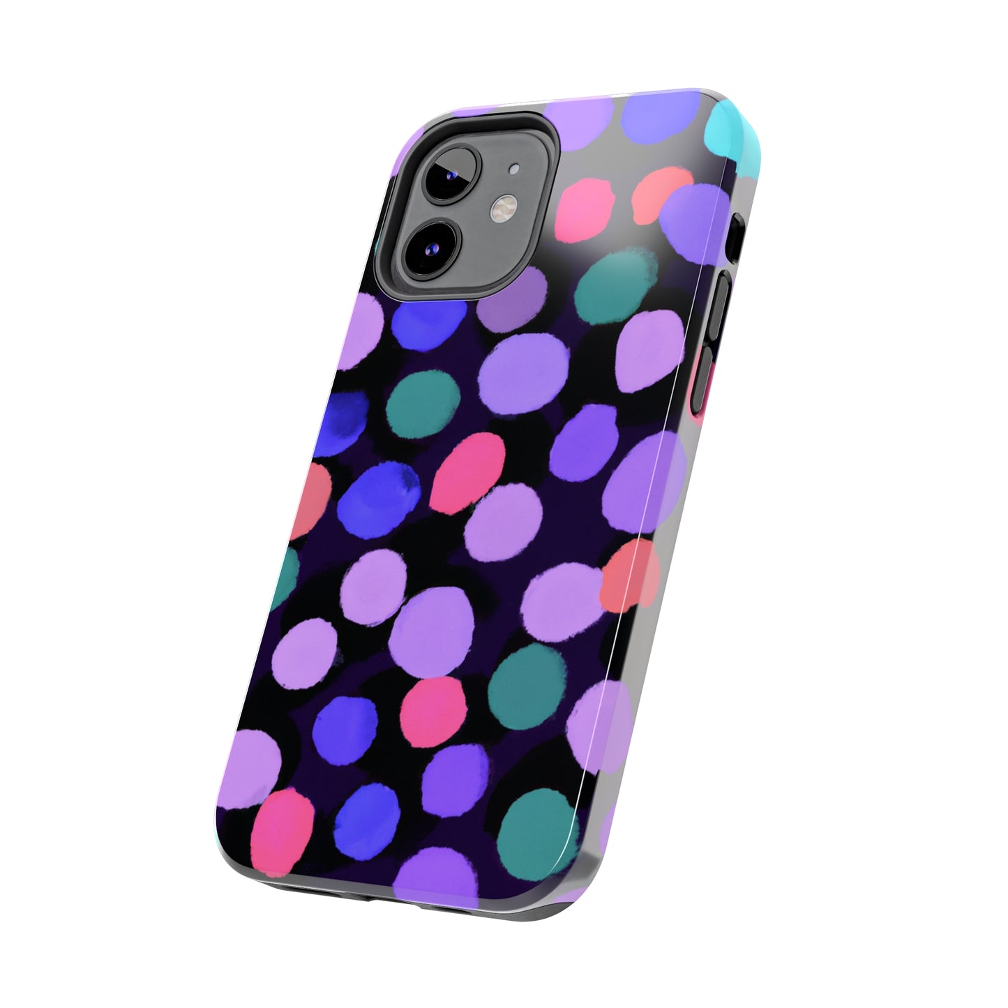 Tough Case-Mate iPhone Case Ft. Purple Dots