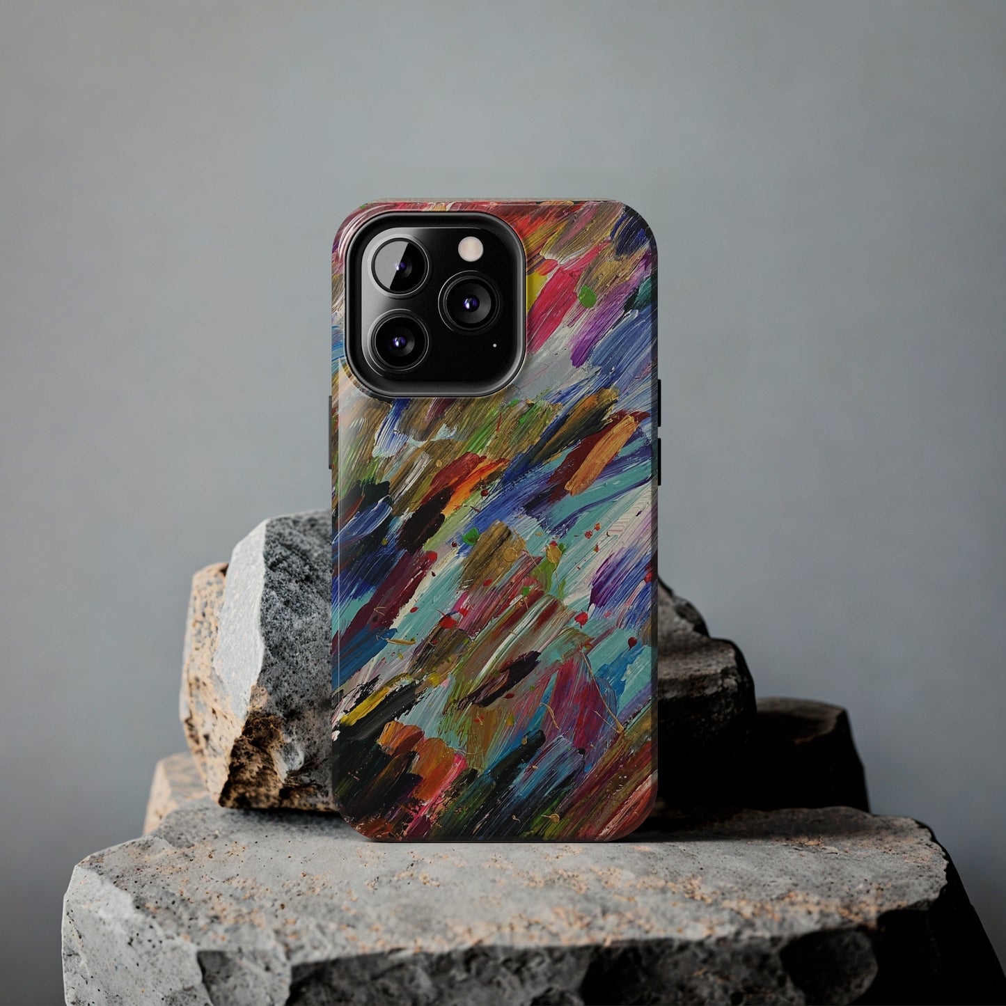 Tough Case-Mate iPhone Case Ft. Abstract Acrylic Feathers