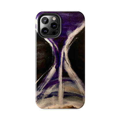 Tough Case-Mate iPhone Case Ft. Purple Hourglass