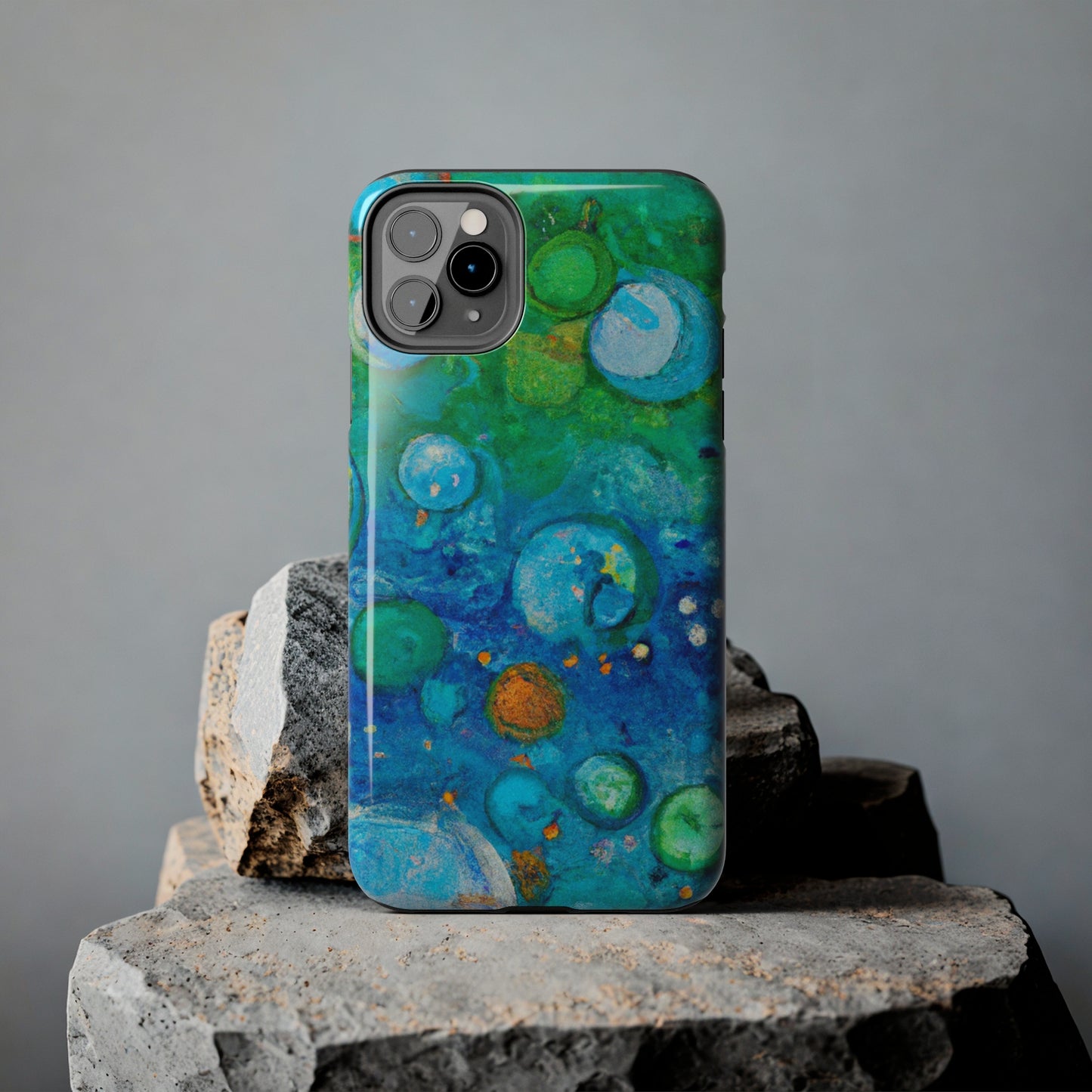 Tough Apple iPhone Cases Ft. Abstract Bubbles