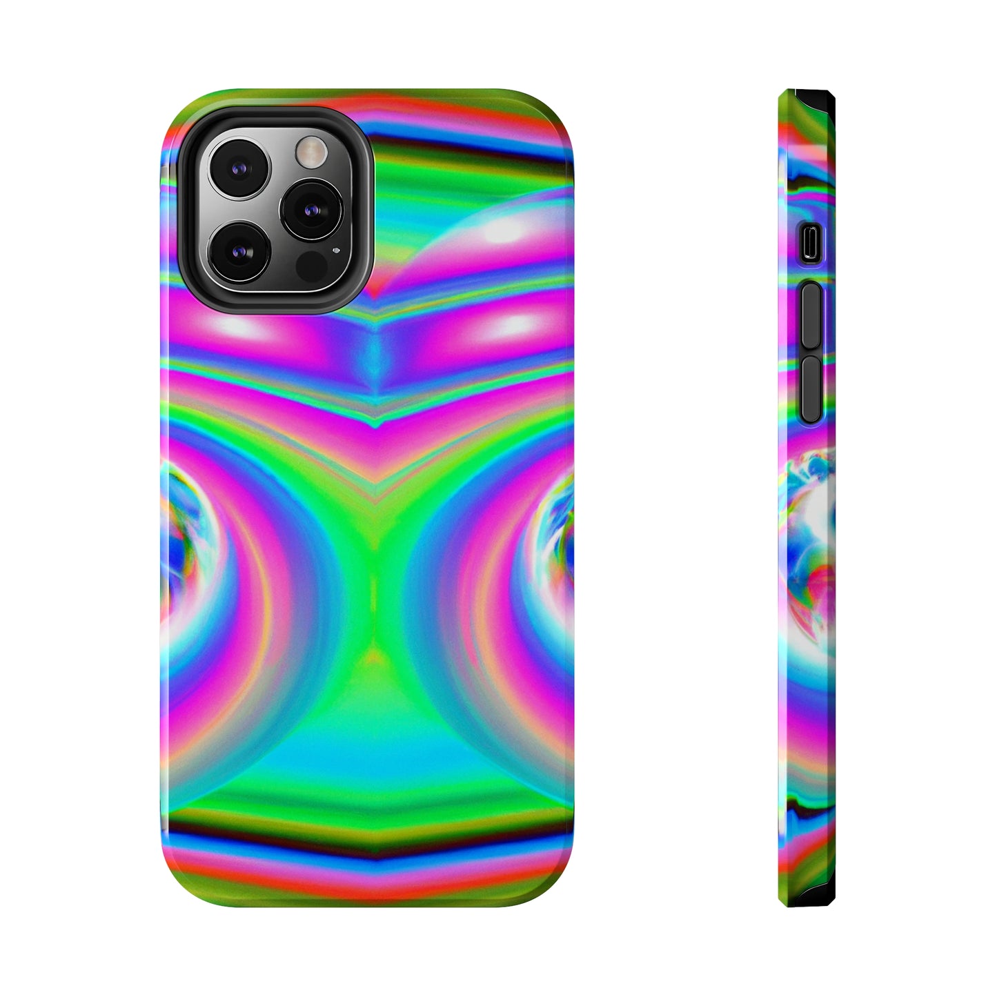 Apple iPhone Cases Ft. Symmetric Rainbow