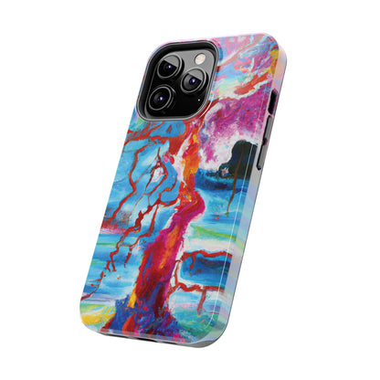 Tough Apple iPhone Cases Ft. Abstract Spirit Tree