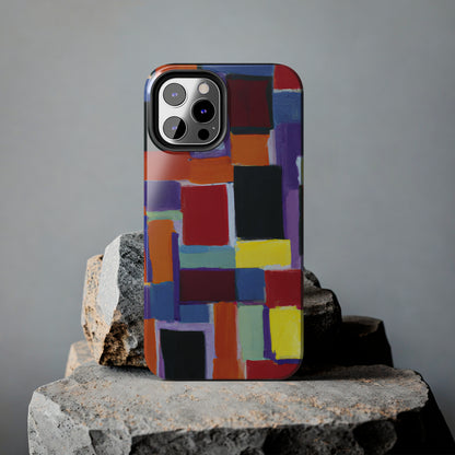 Tough Case-Mate iPhone Case Ft. Abstract Rectangles