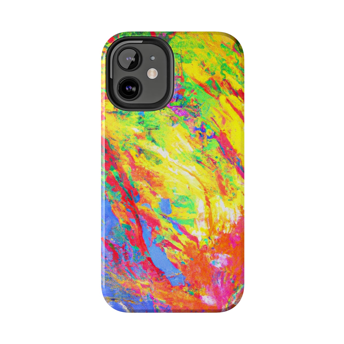 Tough Apple iPhone Cases Ft. Abstract Sherbet