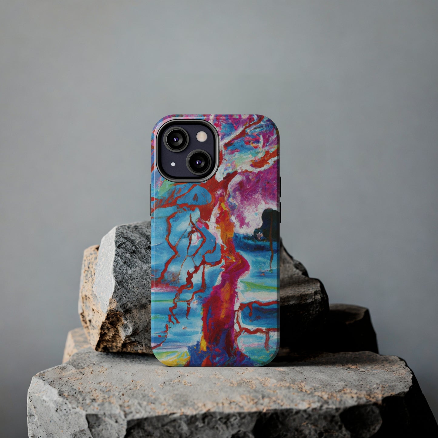 Tough Apple iPhone Cases Ft. Abstract Spirit Tree