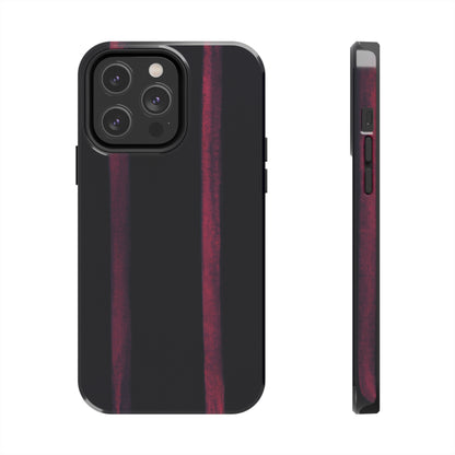 Tough Apple iPhone Cases Ft. Dark Stripes