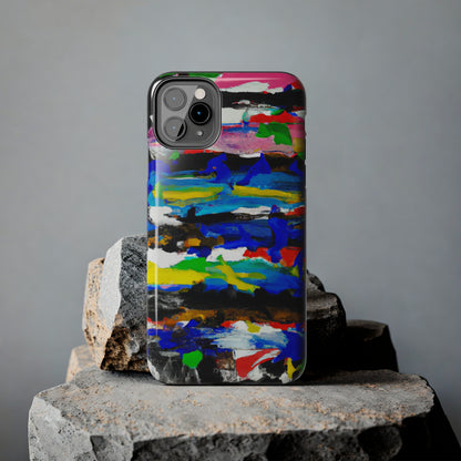 Tough Case-Mate iPhone Case Ft. Abstract Stripes