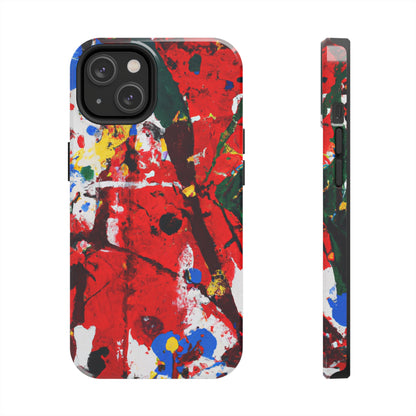 Tough Case-Mate iPhone Case Ft. Fractured Red