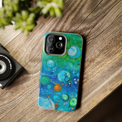 Tough Apple iPhone Cases Ft. Abstract Bubbles