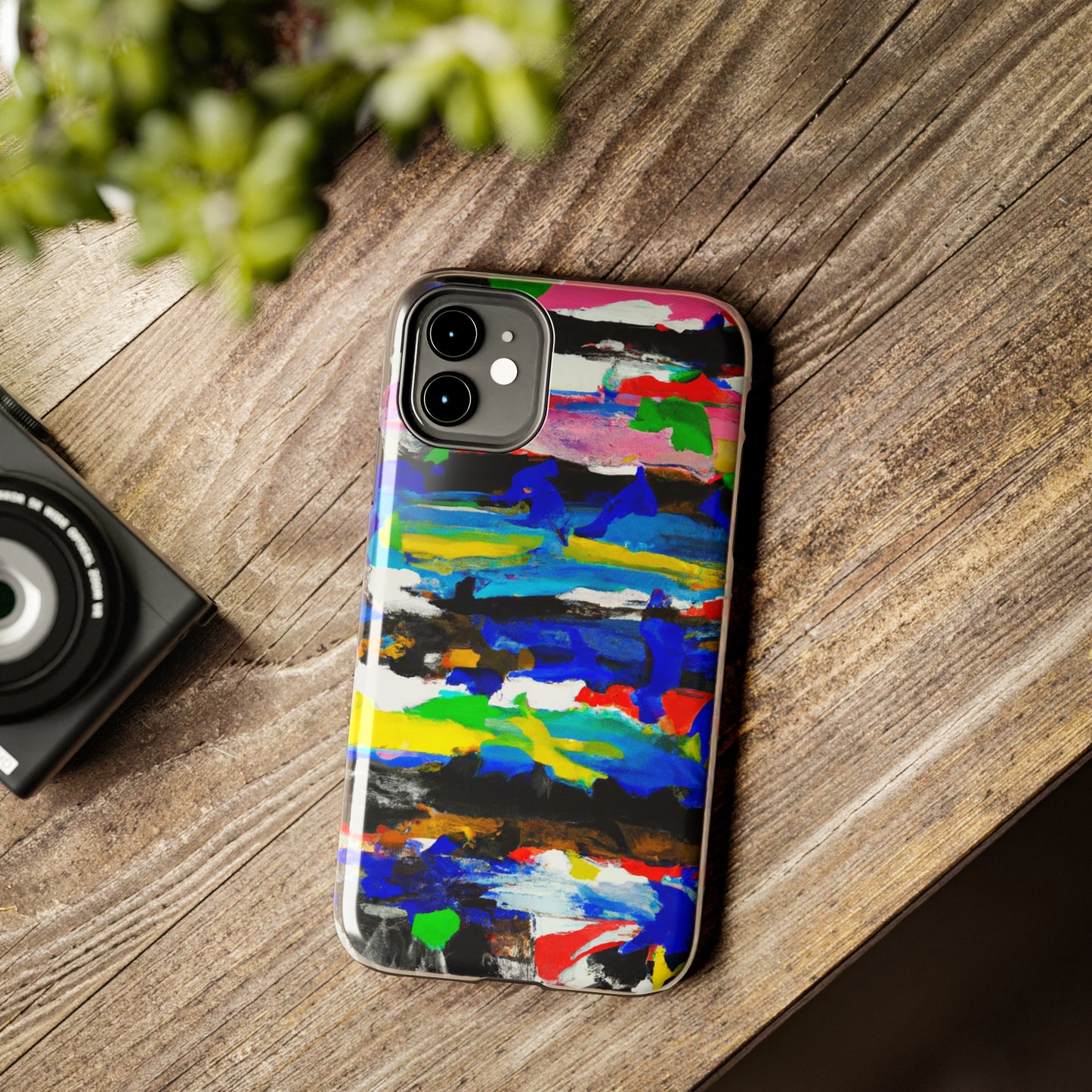 Tough Case-Mate iPhone Case Ft. Abstract Stripes