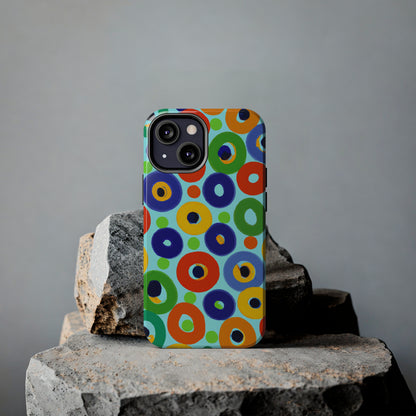 Tough Case-Mate iPhone Case Ft. Vivid Circles