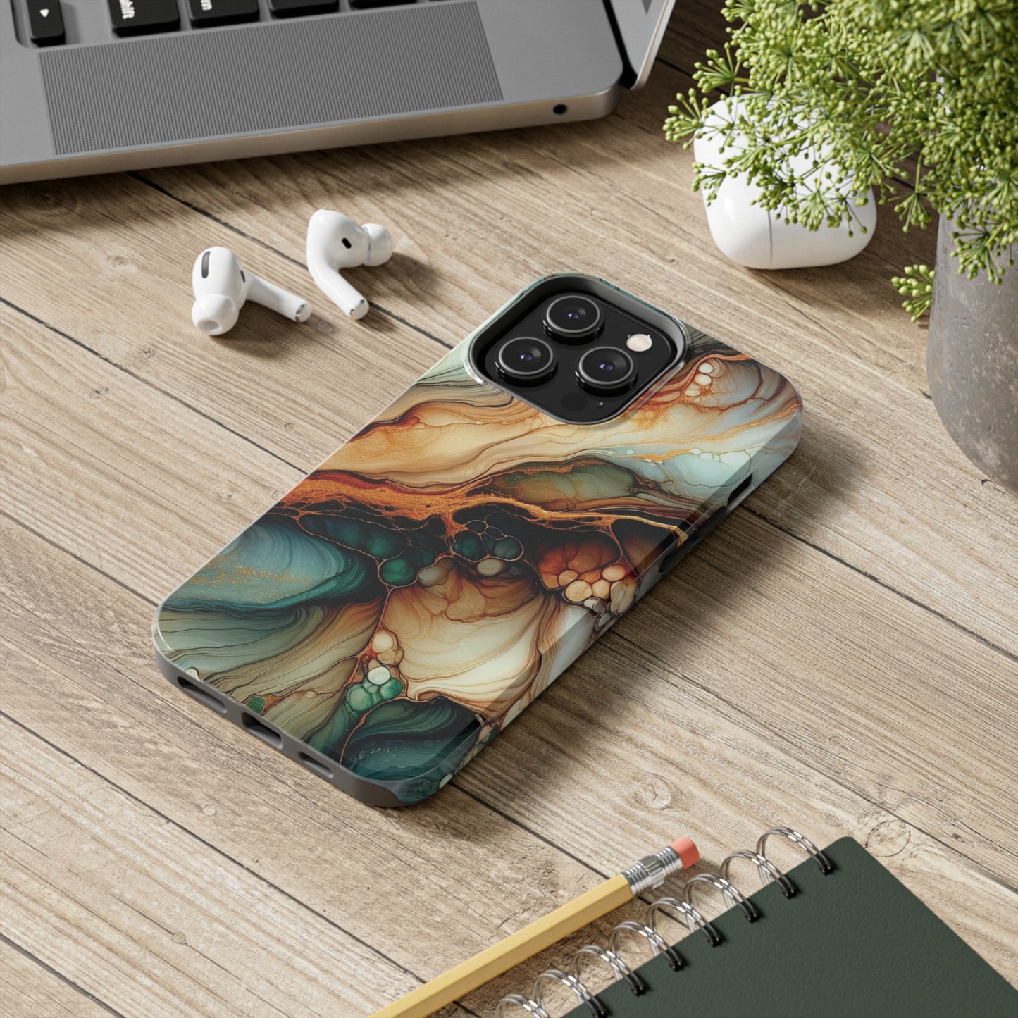 ToughDrop Apple iPhone Case Ft. Amber Cells