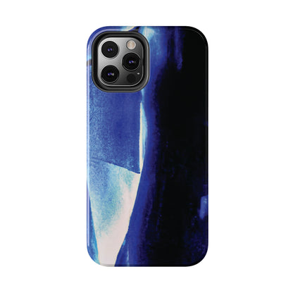 Tough Apple iPhone Cases Ft. Half Blue