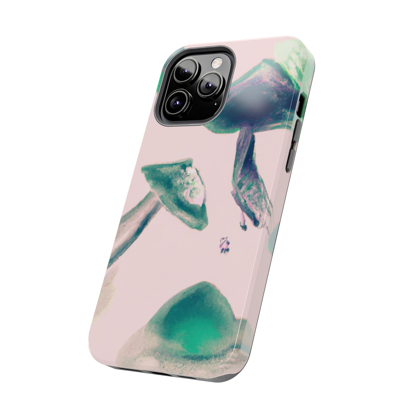 Tough Apple iPhone Cases Ft. Green Mushrooms