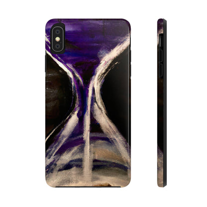 Tough Case-Mate iPhone Case Ft. Purple Hourglass