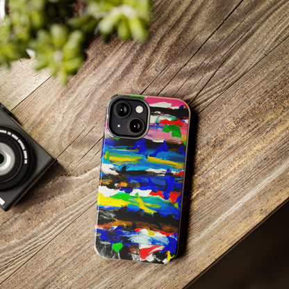 Tough Case-Mate iPhone Case Ft. Abstract Stripes