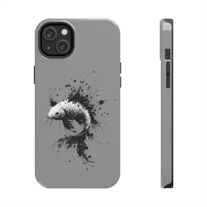 ToughDrop Apple iPhone Case Ft. Ink Blot Koi