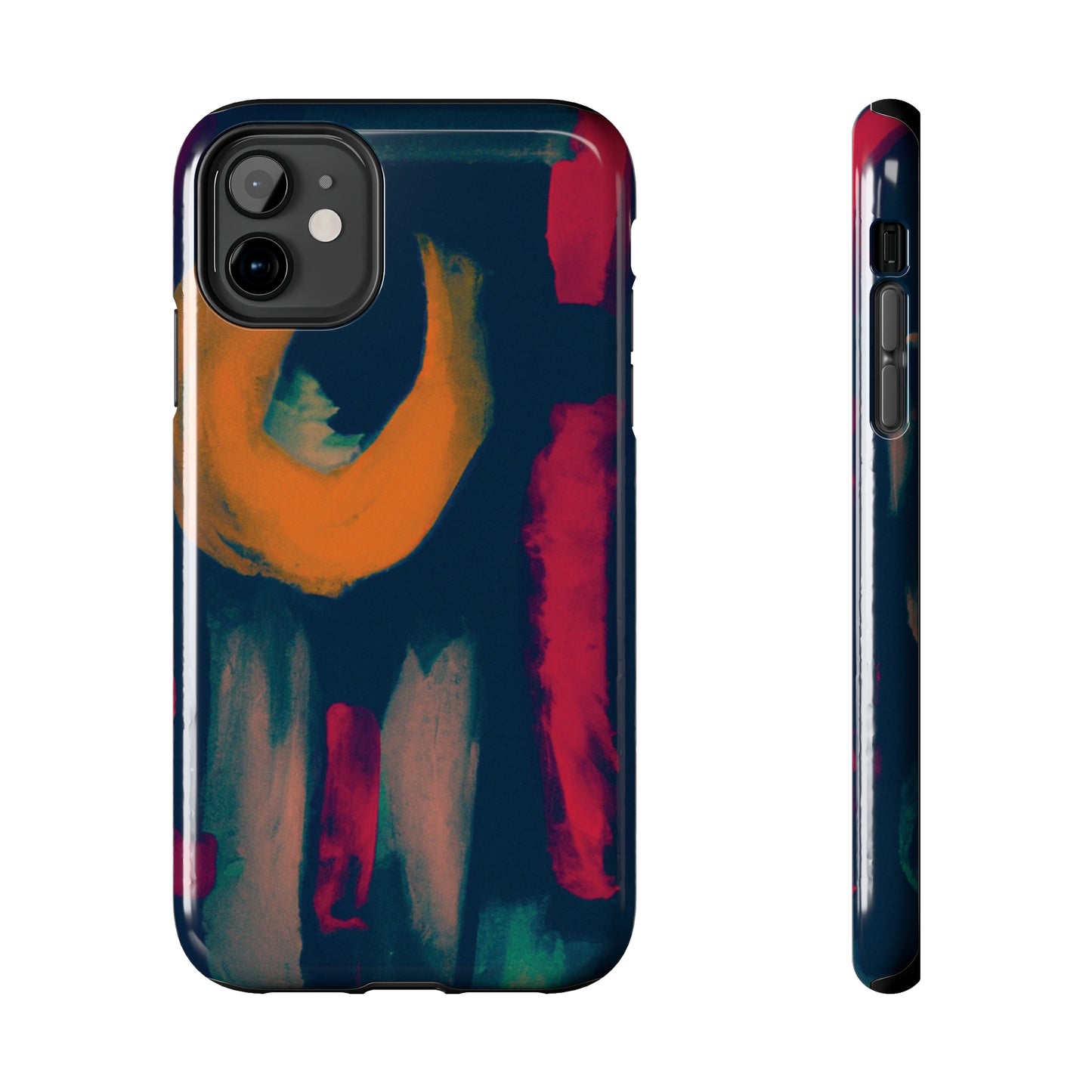 Strong Apple iPhone Case Ft. Abstract Moon