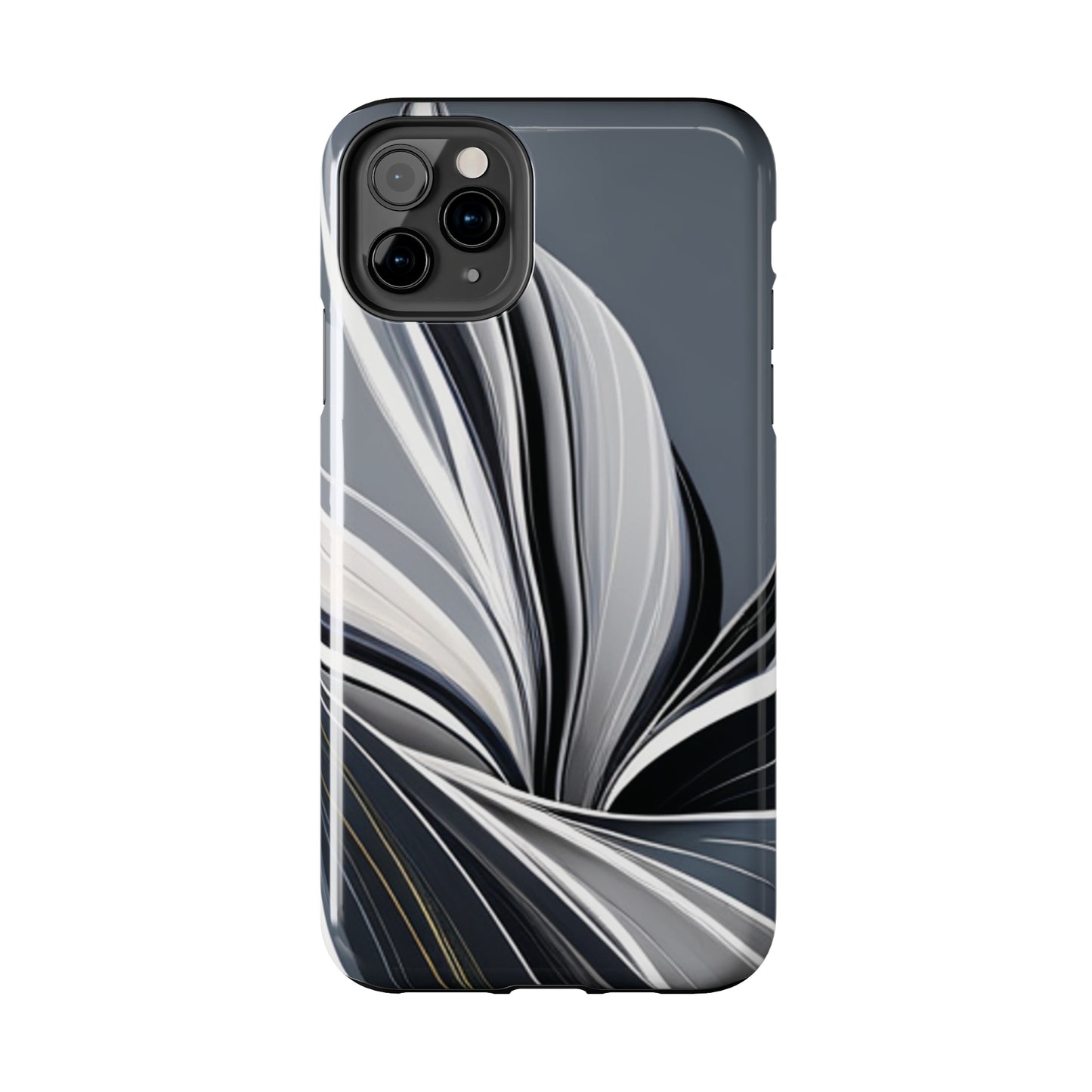 Strong Apple iPhone Cases Ft. Black and White Abstract Sail