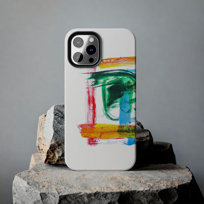 Tough Case-Mate iPhone Case Ft. Abstract Frame